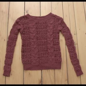 Open Knit Sweater